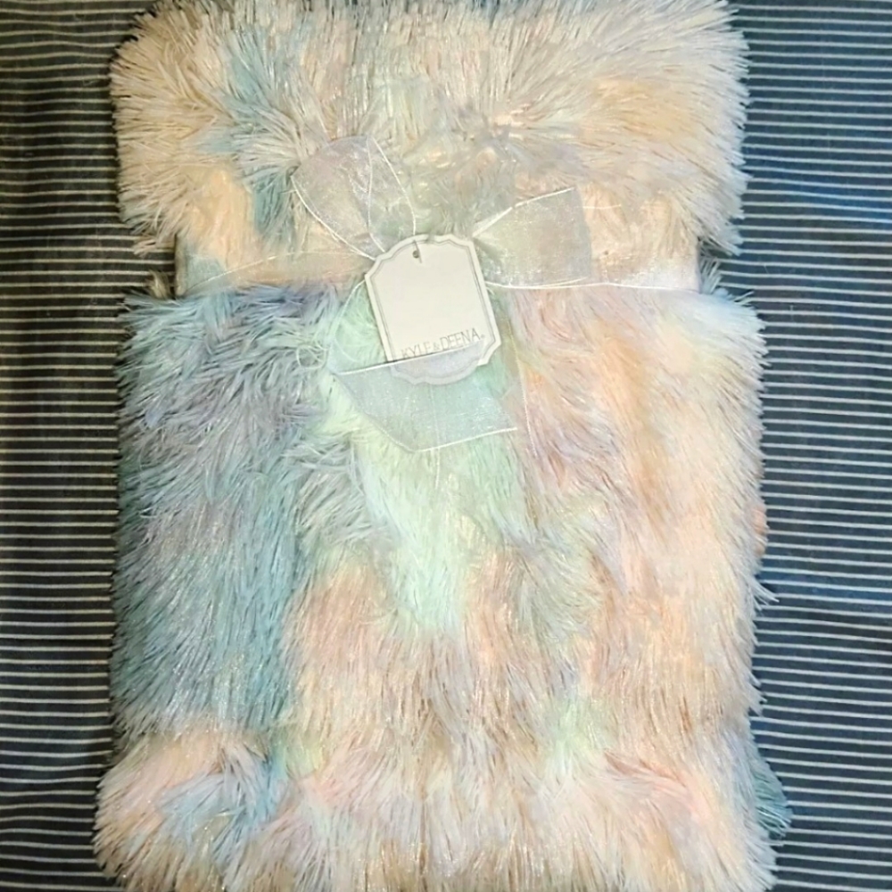 🌈Kyle & Deena Multicolor Pastel Baby Blanket🌈